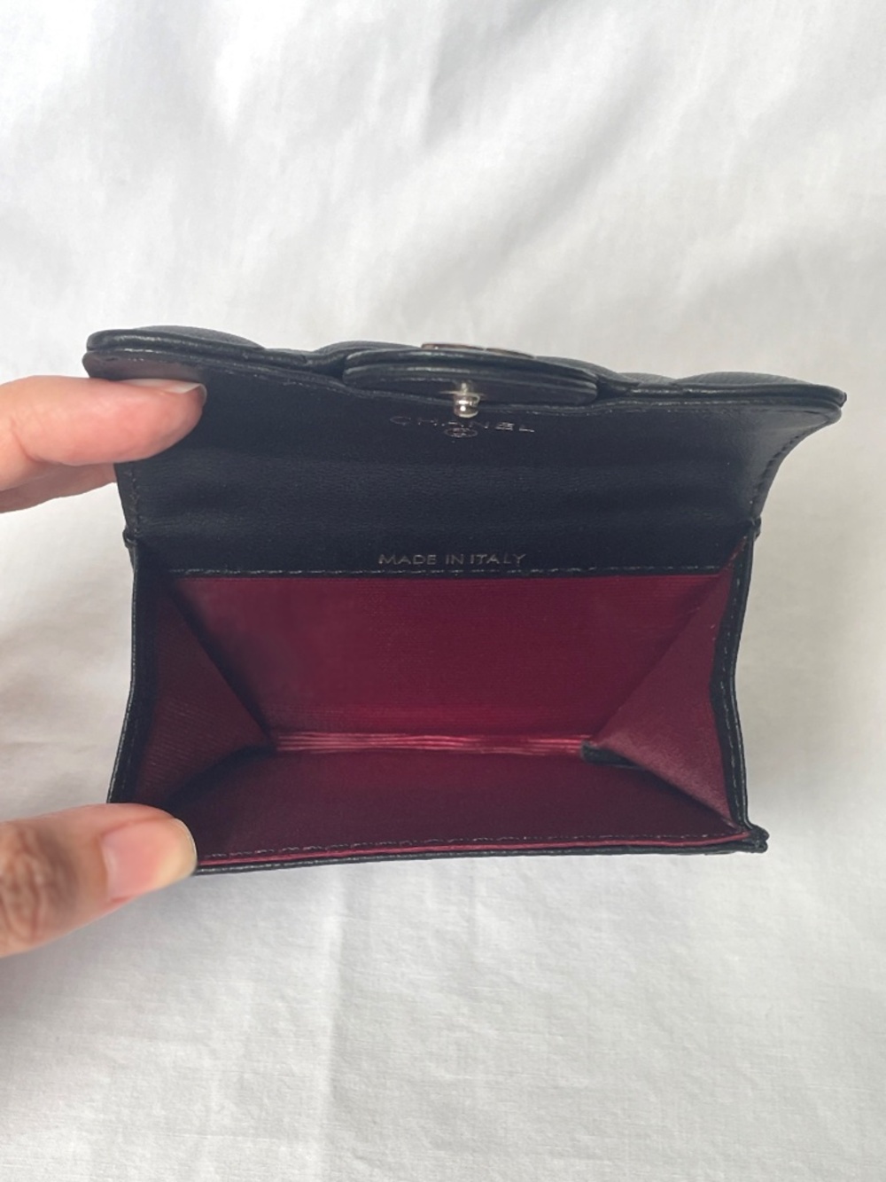 Chanel GWP Small Quilted Change Purse Card Holder Wallet - Picture 8 of 11